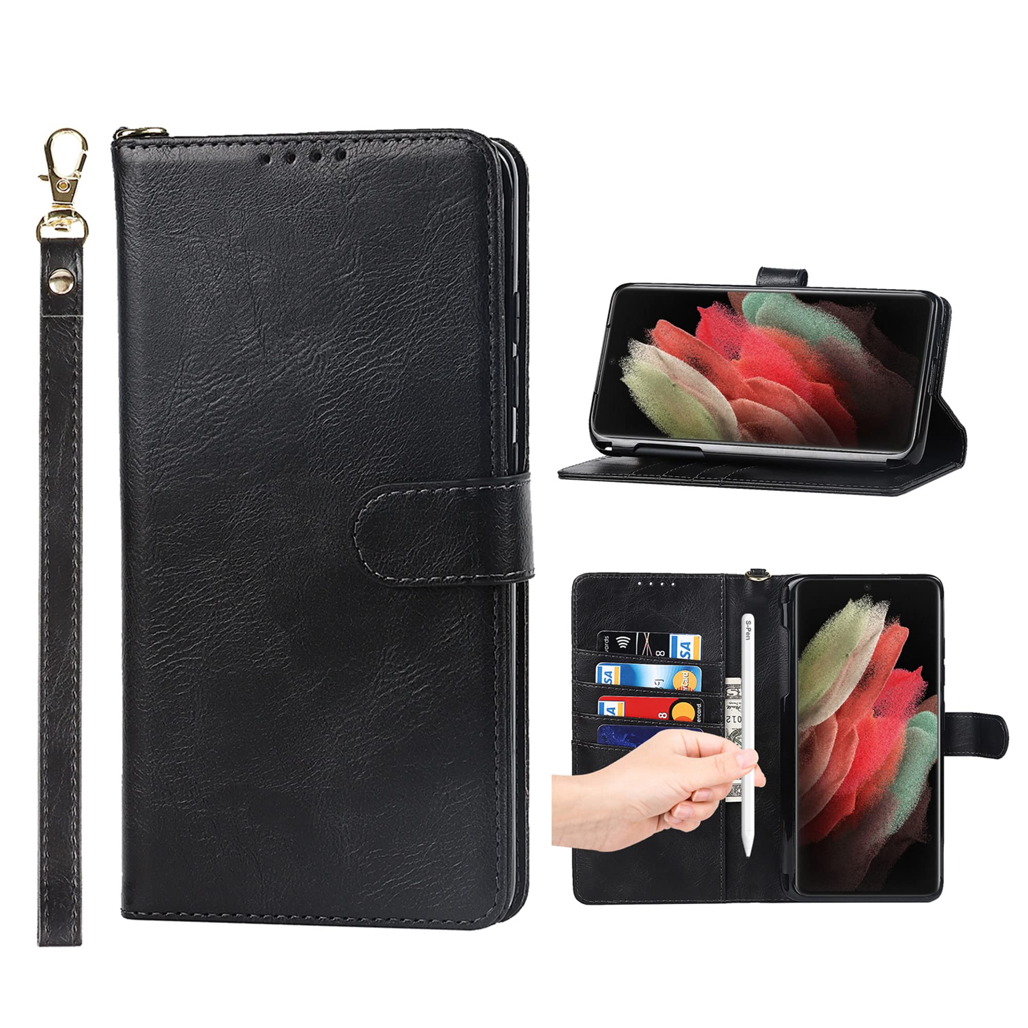 Amazon.co.jp: Galaxy S21 Ultra 5G SC-52B ケース 手帳型 サムスン